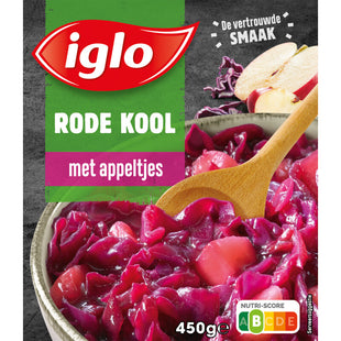 Iglo Rode kool met appeltjes