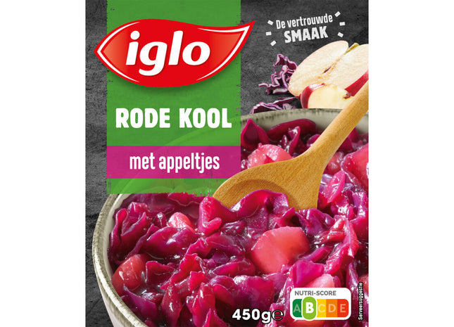 Iglo Rode kool met appeltjes