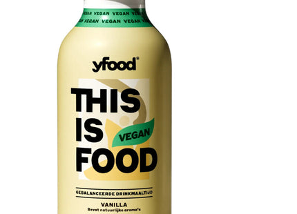 Yfood This is food drinkmaaltijd vegan vanilla