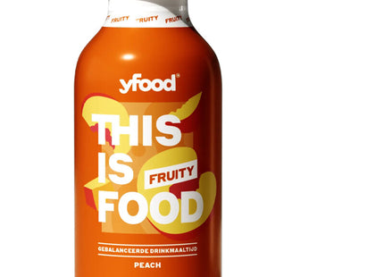 Yfood This is food drinkmaaltijd peach