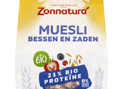 Zonnatura Muesli bessen en zaden proteïne