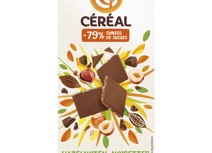 Céréal Milk chocolate-hazelnuts less sugars