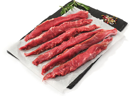 Professional butcher lamb tenderloins