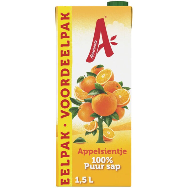 Appelsientje Sinaasappelsap voordeelpak  Dutchshopper
