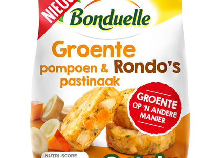 Bonduelle Groente rondo's pompoen & pastinaak