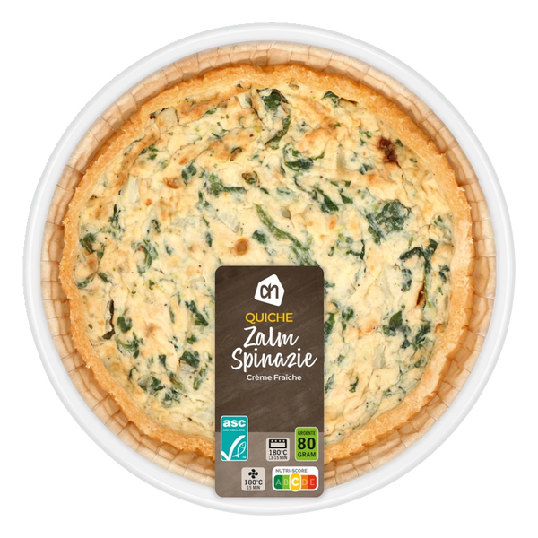 Quiche Lachs Spinat