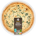 Quiche zalm spinazie