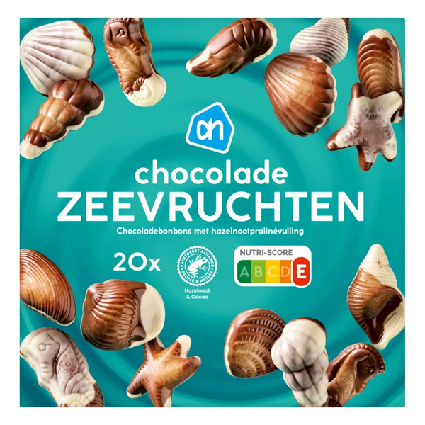Schokolade Meeresfrüchte