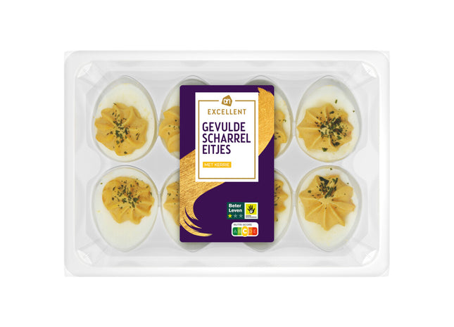 Excellent Gevulde scharreleitjes met kerrie