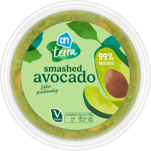 Terra Plantaardig smashed avocado