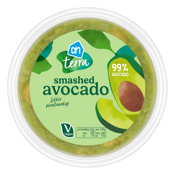 Terra Plant-based smashed avocado