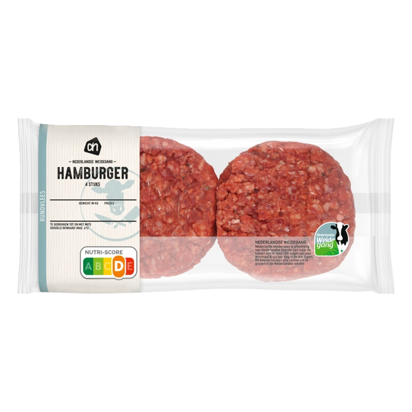 Beef burger 4 pieces