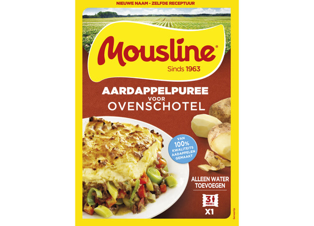 Mousline Aardappelpuree voor ovenschotel