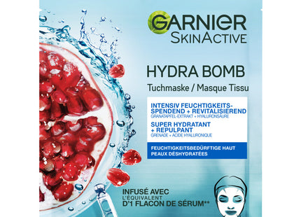 Garnier Skinactive hydra bomb pomegranate mask