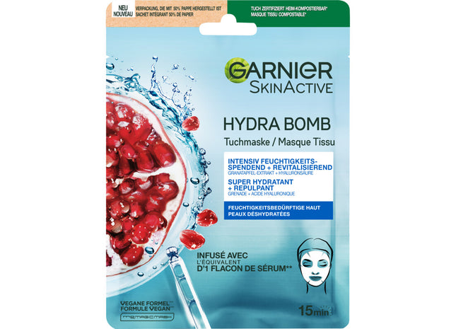 Garnier Skinactive Hydra Bomb Granatapfelmaske