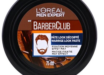 L'Oréal Men Expert Barberclub messy hair clay