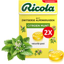 Ricola Citroen munt suikervrij 2-pack