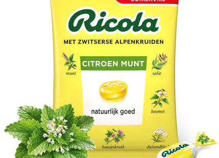 Ricola Citroen munt suikervrij