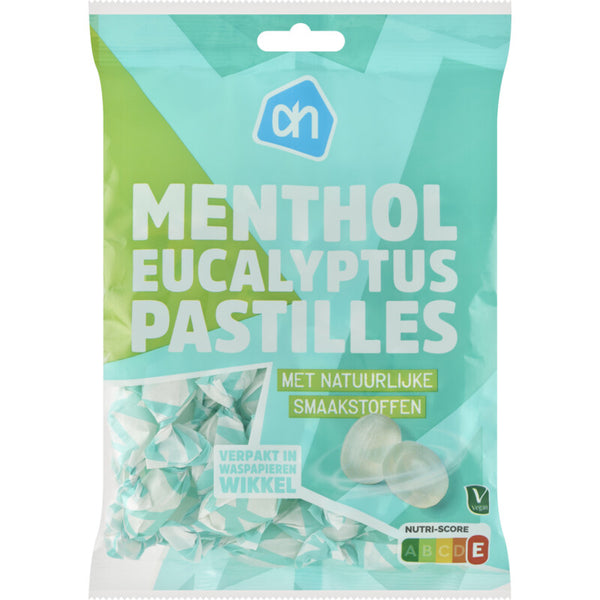 Menthol eucalyptus pastilles