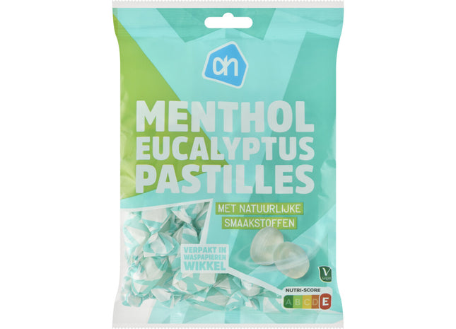 Menthol eucalyptus pastilles