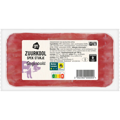 Stück Speck (vorgepackt)