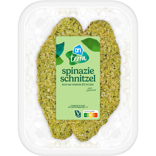 Terra Plantaardig spinazie schnitzel