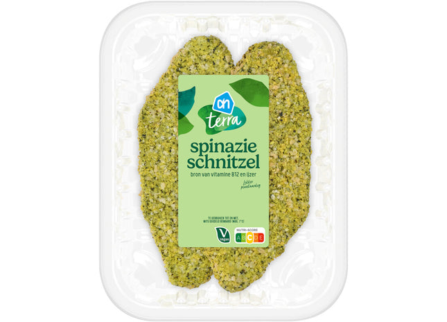 Terra Plantaardig spinazie schnitzel