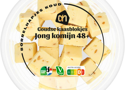 Gouda cheese cubes young cumin 48+