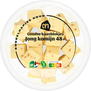 Gouda-Käsewürfel junger Kreuzkümmel 48+