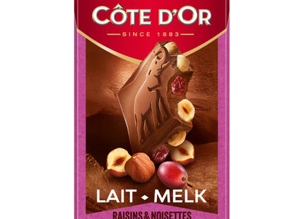 Côte d'Or Melkchocolade hazelnoten & rozijnen