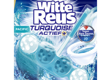 Witte Reus Toiletblok turquoise actief pacific