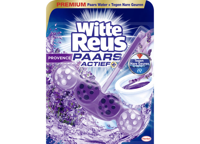 Witte Reus Toiletblok paars actief provence