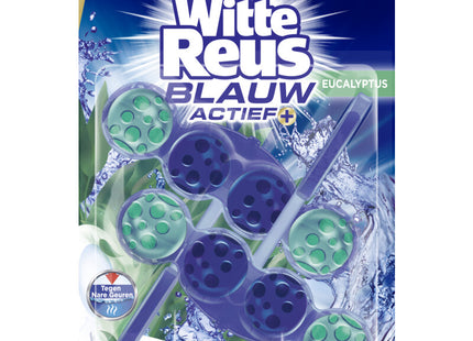 Witte Reus Toiletblok blauw actief eucalyptus 2pack