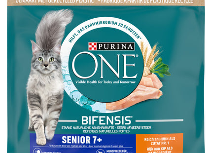 Purina ONE Senior 7+ rijk aan kip  Dutchshopper