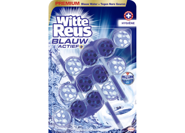 Witte Reus Toiletblok blauw actief hygiene