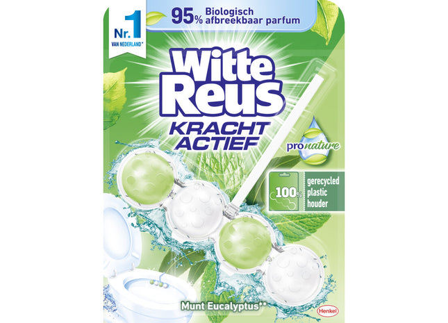 Witte Reus Toiletblok kracht actief munt eucalyptus