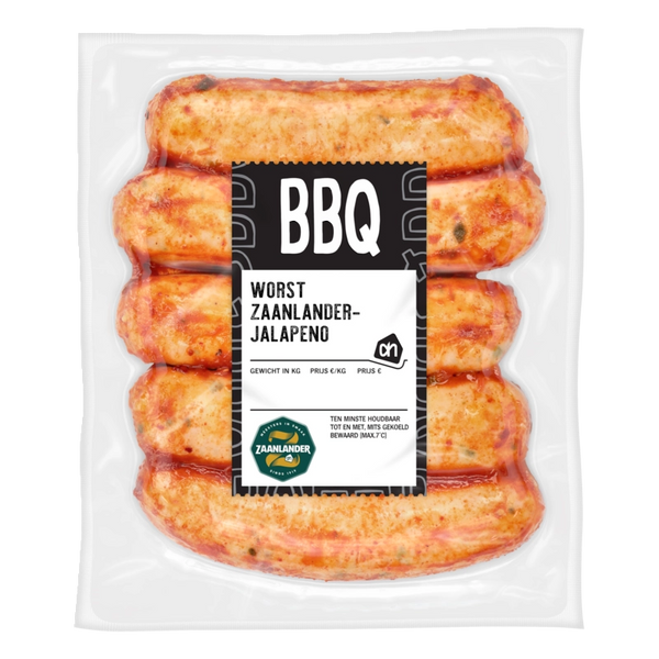 BBQ worst Zaanlander jalapeño