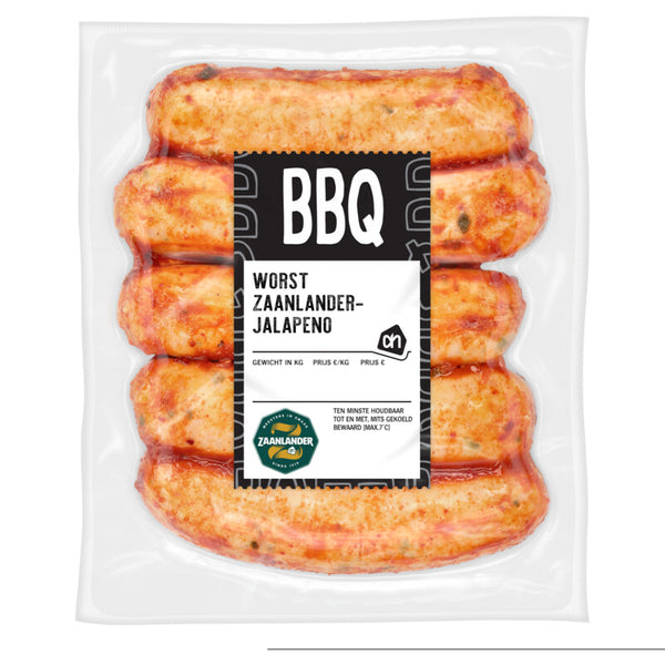 BBQ worst Zaanlander jalapeño