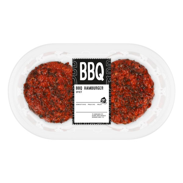 BBQ hamburger spicy