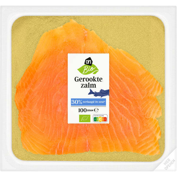 Organic Smoked Salmon 30% Reduced in Salt
