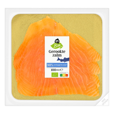 Smoked salmon fillet