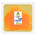 Biologisch Gerookte zalm 30% verlaagd in zout