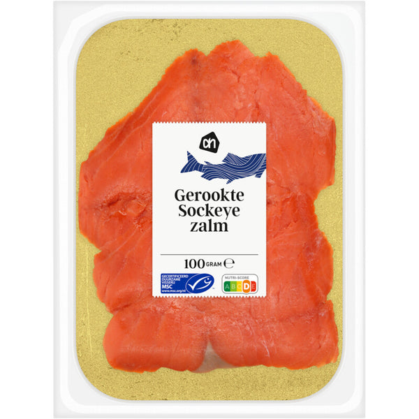 Gerookte sockeye zalm
