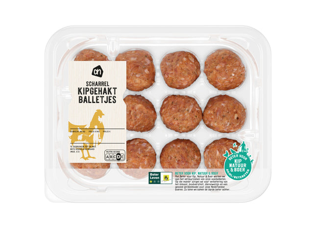 Hühnerfleischbällchen aus Freilandhaltung