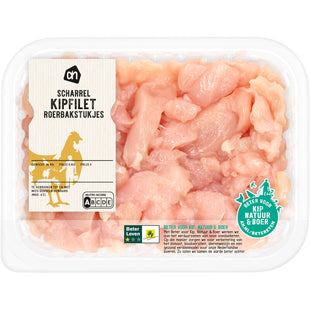 Gebratene Hähnchenfiletstücke aus Freilandhaltung