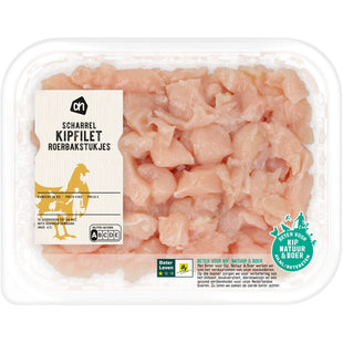 Gebratene Hähnchenfiletstücke aus Freilandhaltung