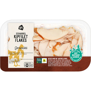 Geräucherte Hähnchenfiletflocken aus Freilandhaltung