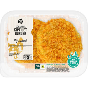 Knuspriger Hähnchenfiletburger aus Freilandhaltung