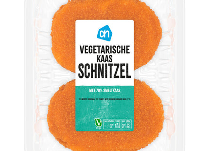 Vegetarian cheese schnitzel