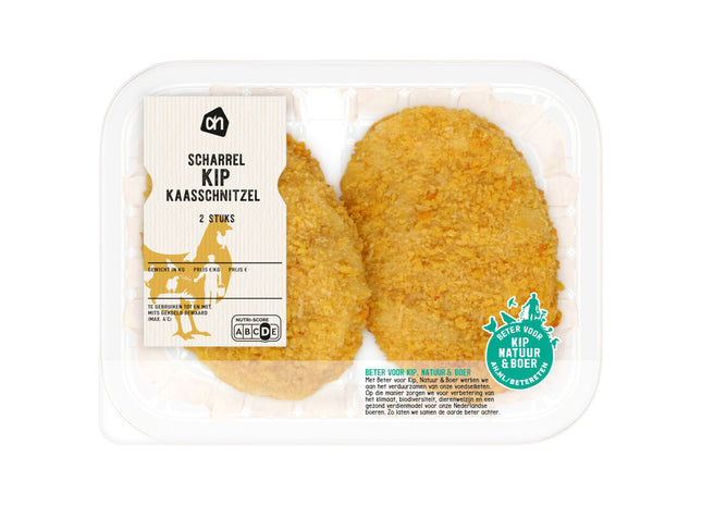 Freilandhühner-Käseschnitzel 2 Stück